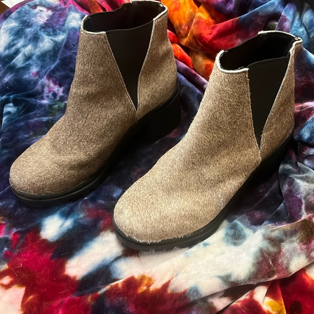 Alcalas boots hair on hide
